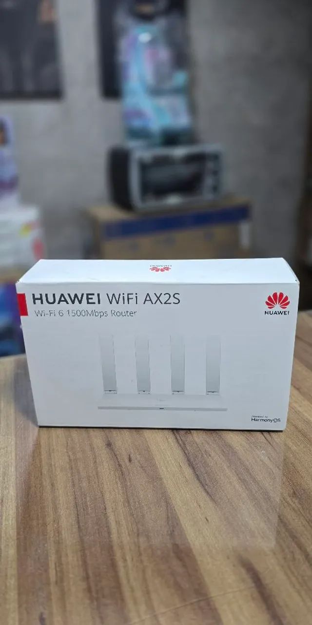 Roteador Huawei Wifi 6 AX2S AX1500 4 Antenas WS7000-42 Branco<br>
