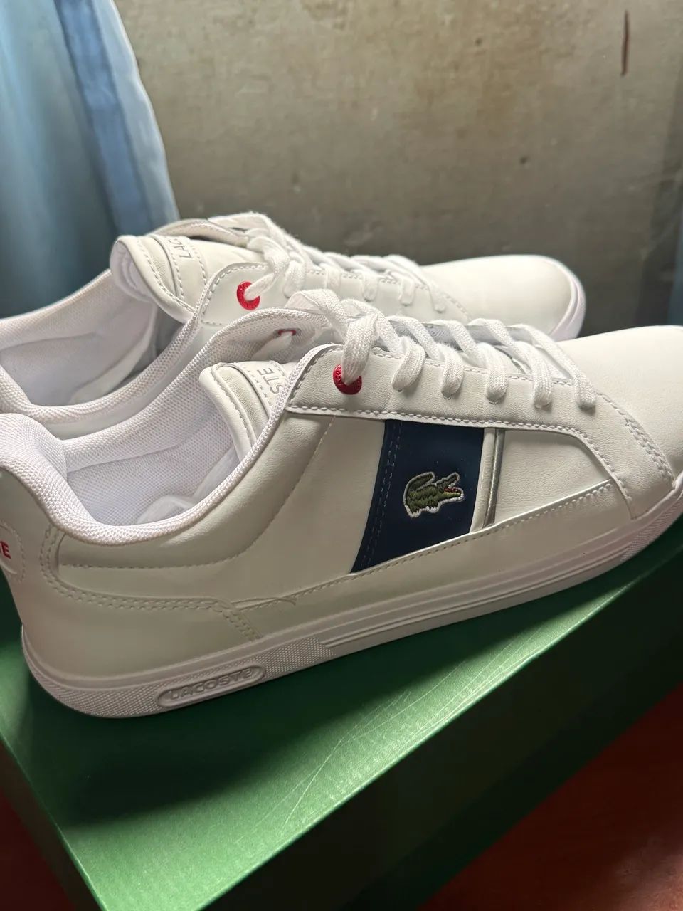 Tênis Lacoste Branco Original - Novo - Foto 4