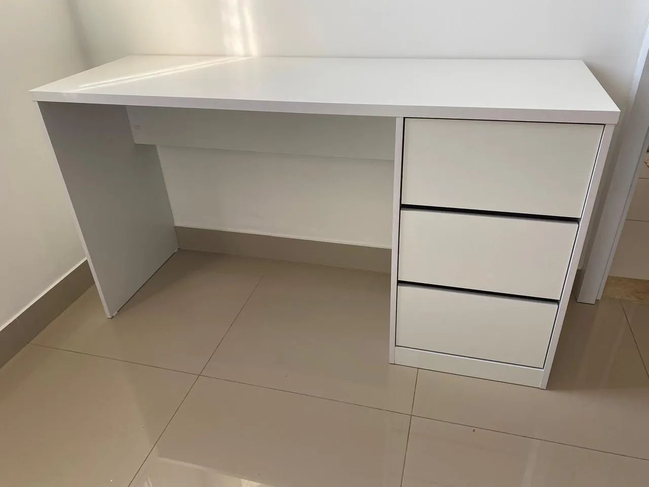 MESA ESCRITÓRIO 3 GAVETAS