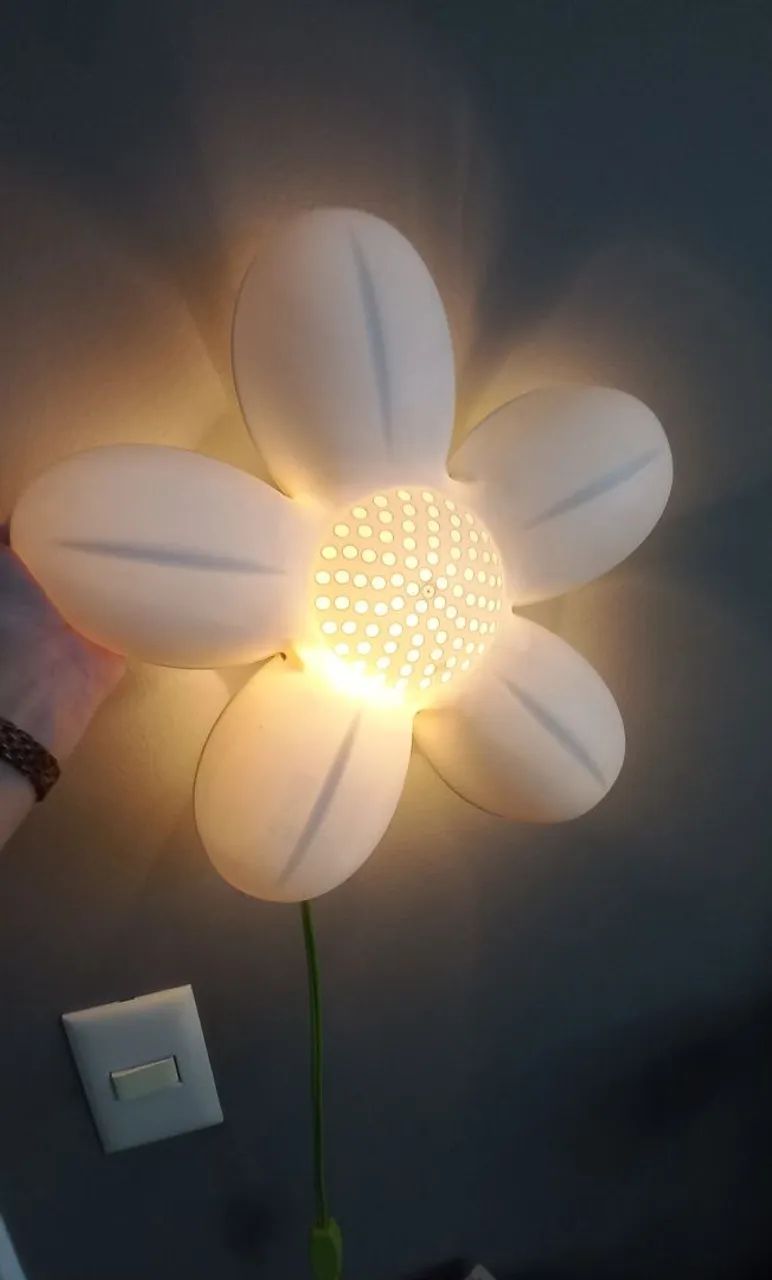Luminária Flor Ikea- Linda!