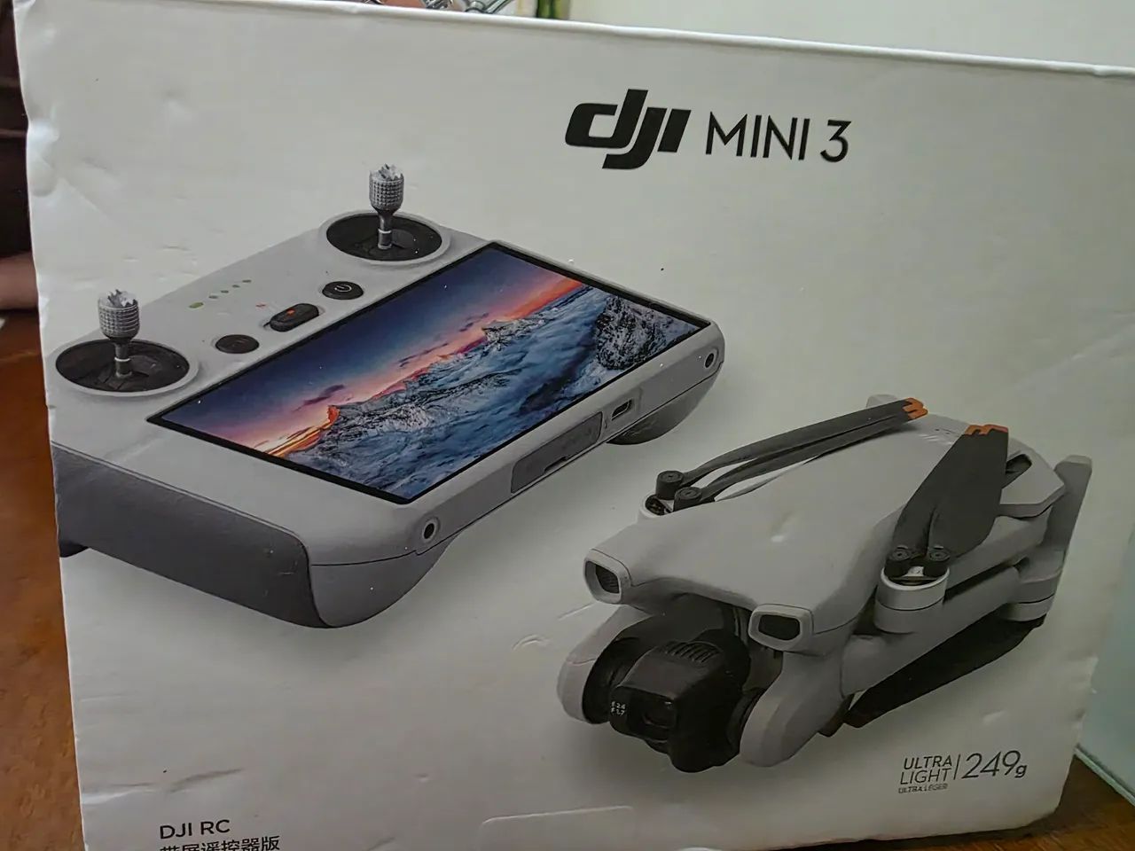 Drone DJI 3 mini usado uma vez  - Foto 3