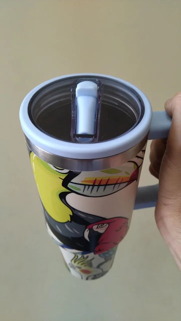 Copo Térmico 1200ml - Beleza e Qualidade! - Foto 4