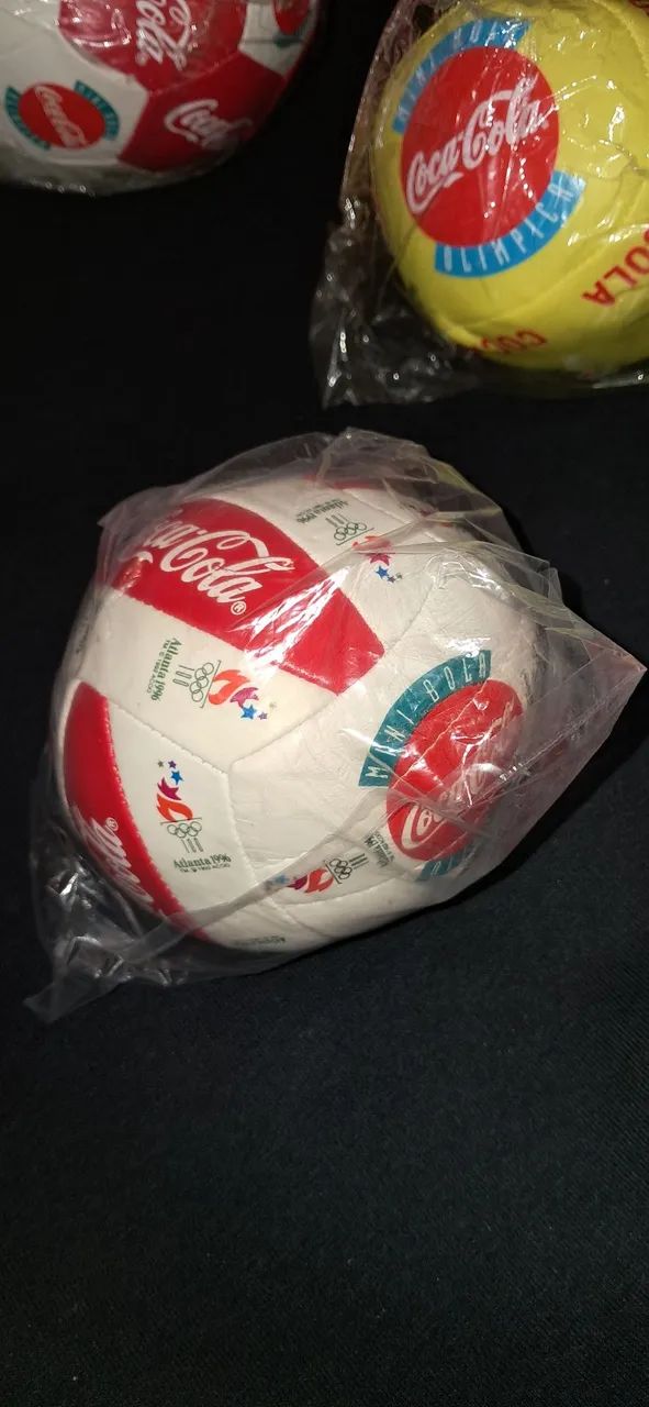 Mini bola Coca Cola Olimpiadas Atlanta 1996 - Foto 3