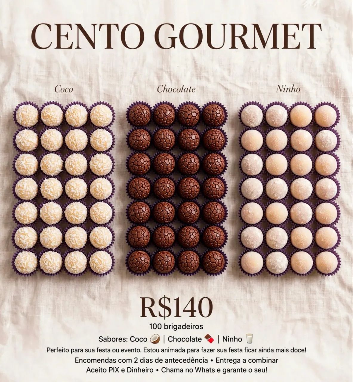 O MELHOR BRIGADEIRO DA C.N
