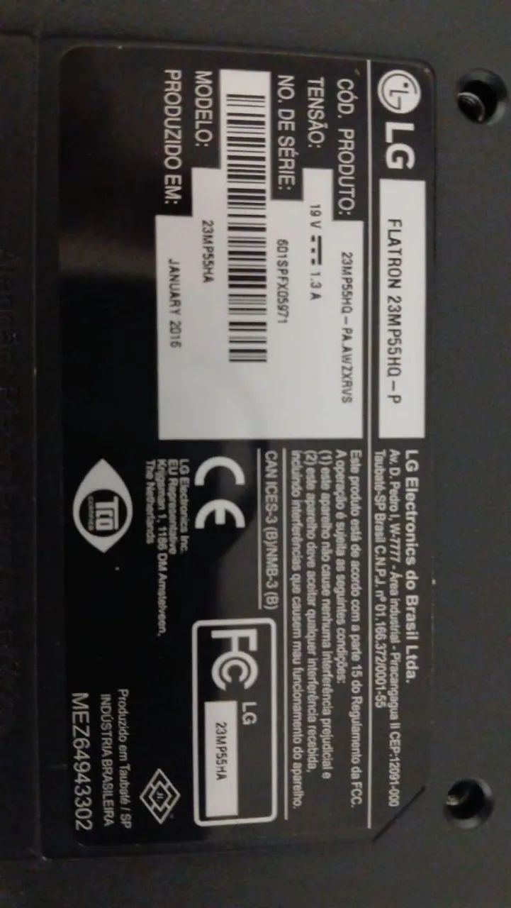 Monitor Lg 23 polegadas  flatron ips hdmi - Foto 4
