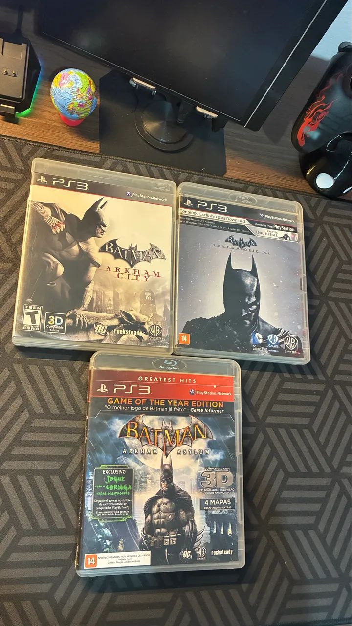 Coleção Completa Batman PS3