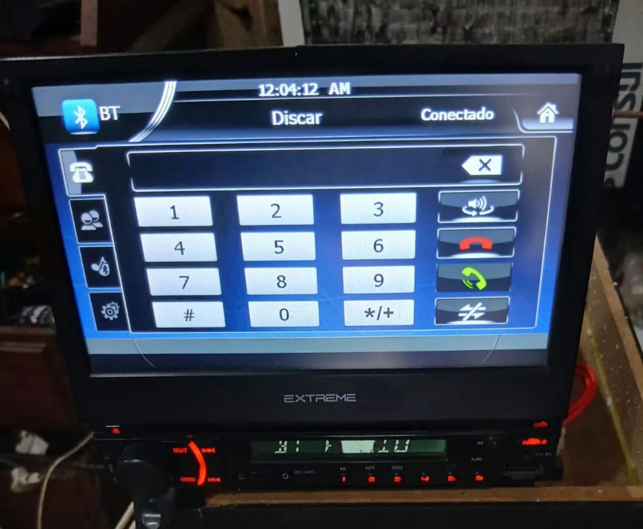 Radio retratil Bluetooth 