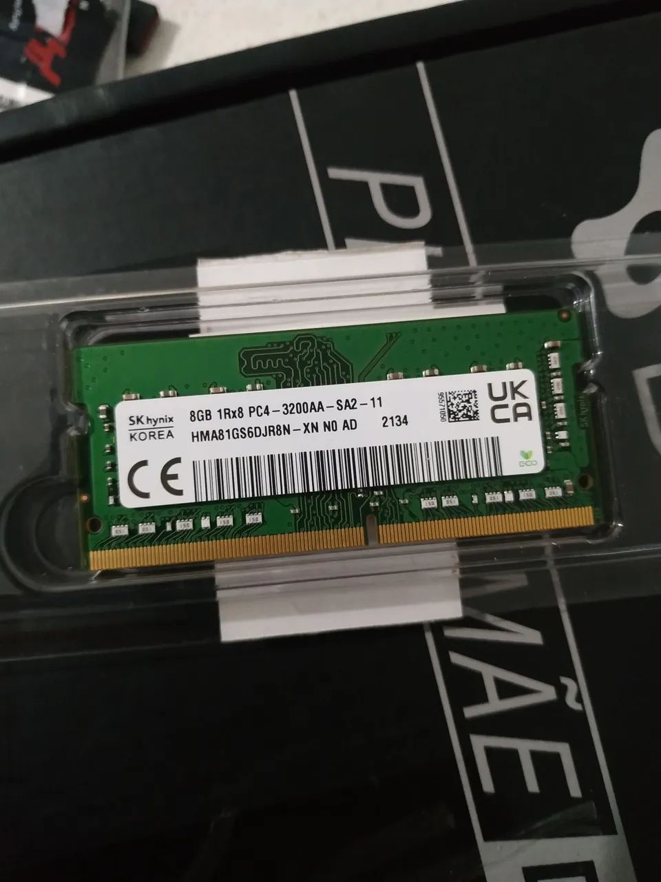 USADA - memória ram 8 gb ddr4 3200 MHZ