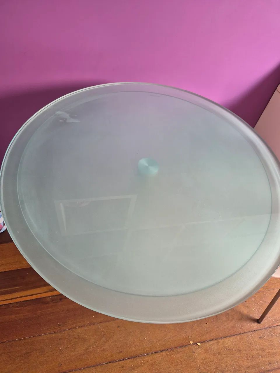 Mesa redonda de vidro - Foto 3