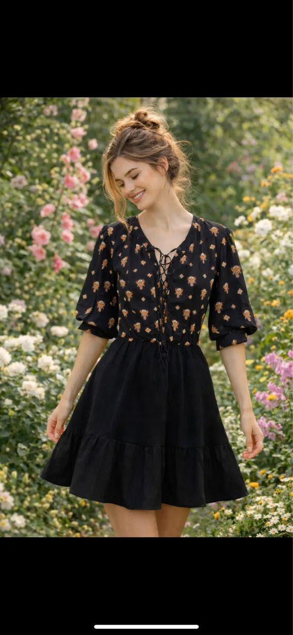 Vestido da Farm tamanho P - Foto 3