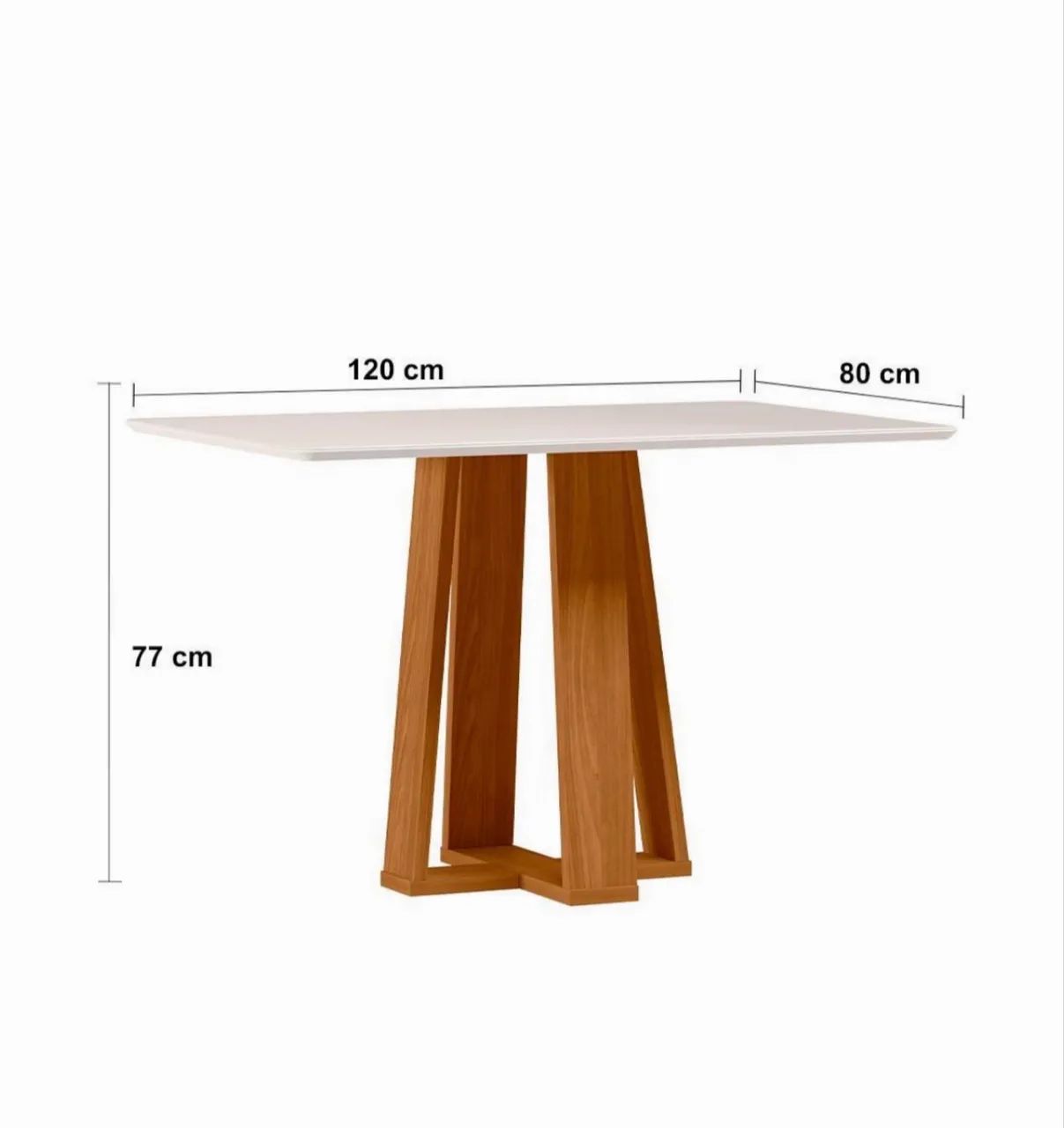 Mesa com 4 cadeiras (Motivo Mudança) - Foto 2