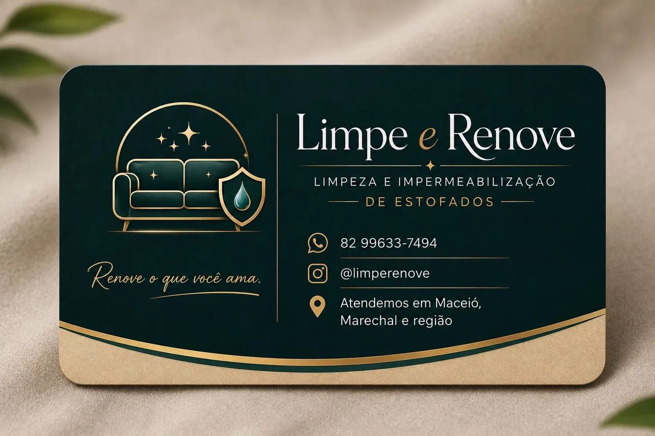 Limpeza de estofados e impermeabilização 
