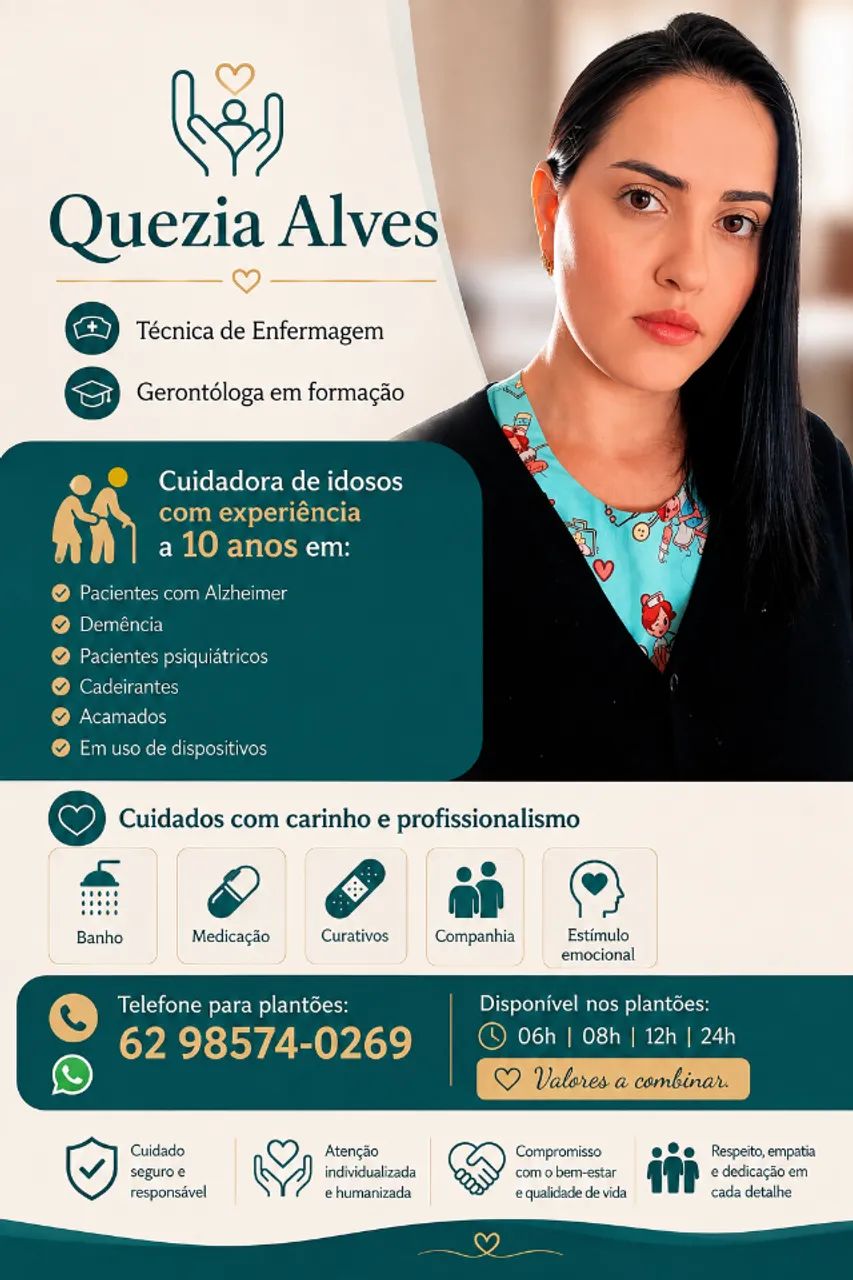 Cuidadora/técnica de enfermagem 