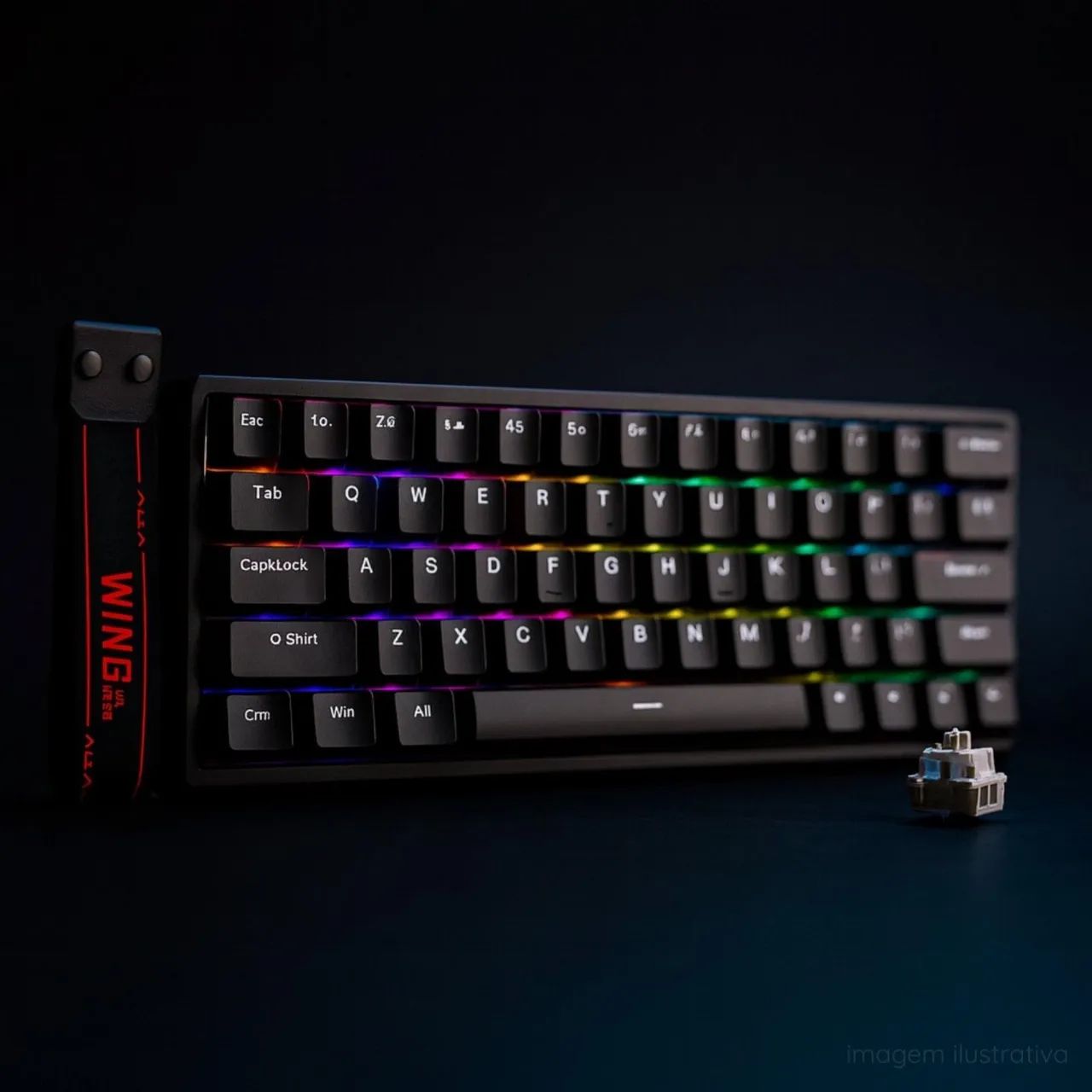TECLADO AULA WIN 60 HE