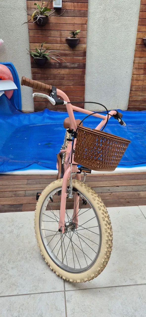 Bicicleta Btwin Rosa - Aro 20 - Foto 4