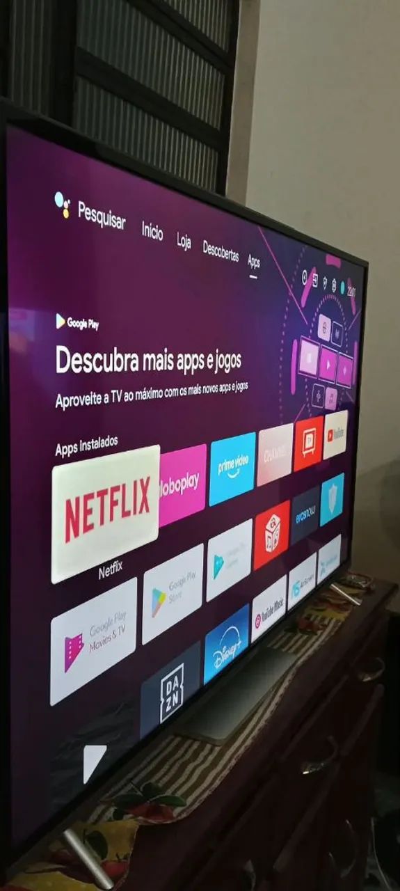 Vendo essa tv da marca SEMP TCL DE 50 POLEGADAS ANDROID SMART 4K 