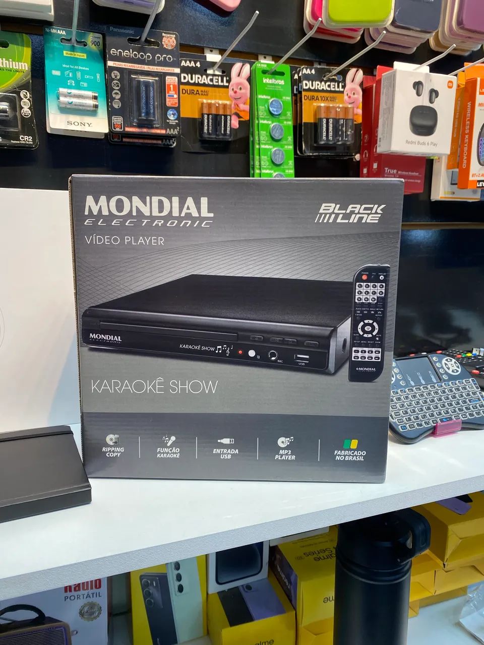 DVD Player com Karaokê 