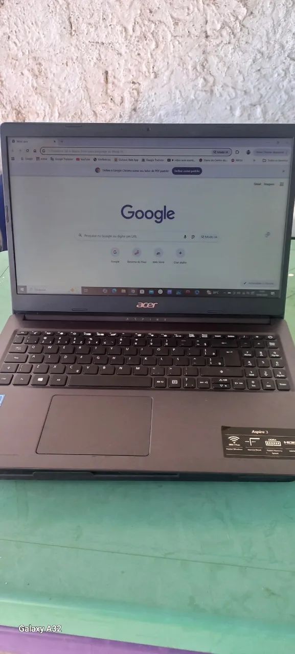 VENDO NOTEBOOK  ACER 