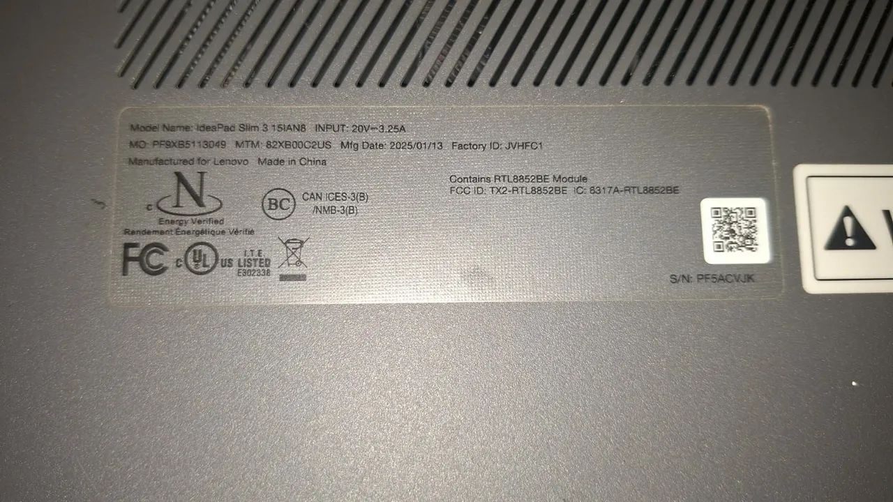 NOTEBOOK LENOVO IDEAPAD 3  - Foto 5
