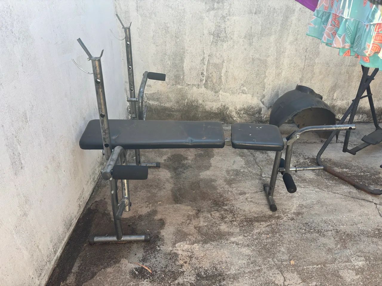 Estação para treino e supino  - Foto 3