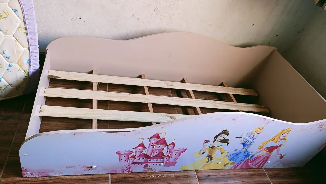 Cama com colchão infantil  - Foto 4