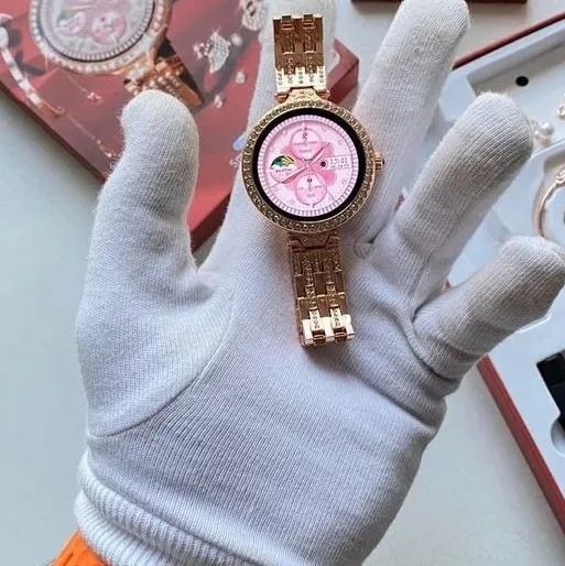 Smartwatch HW16 Mini Feminino Kit Luxo Pulseira Ajustável + Brinde - Foto 3