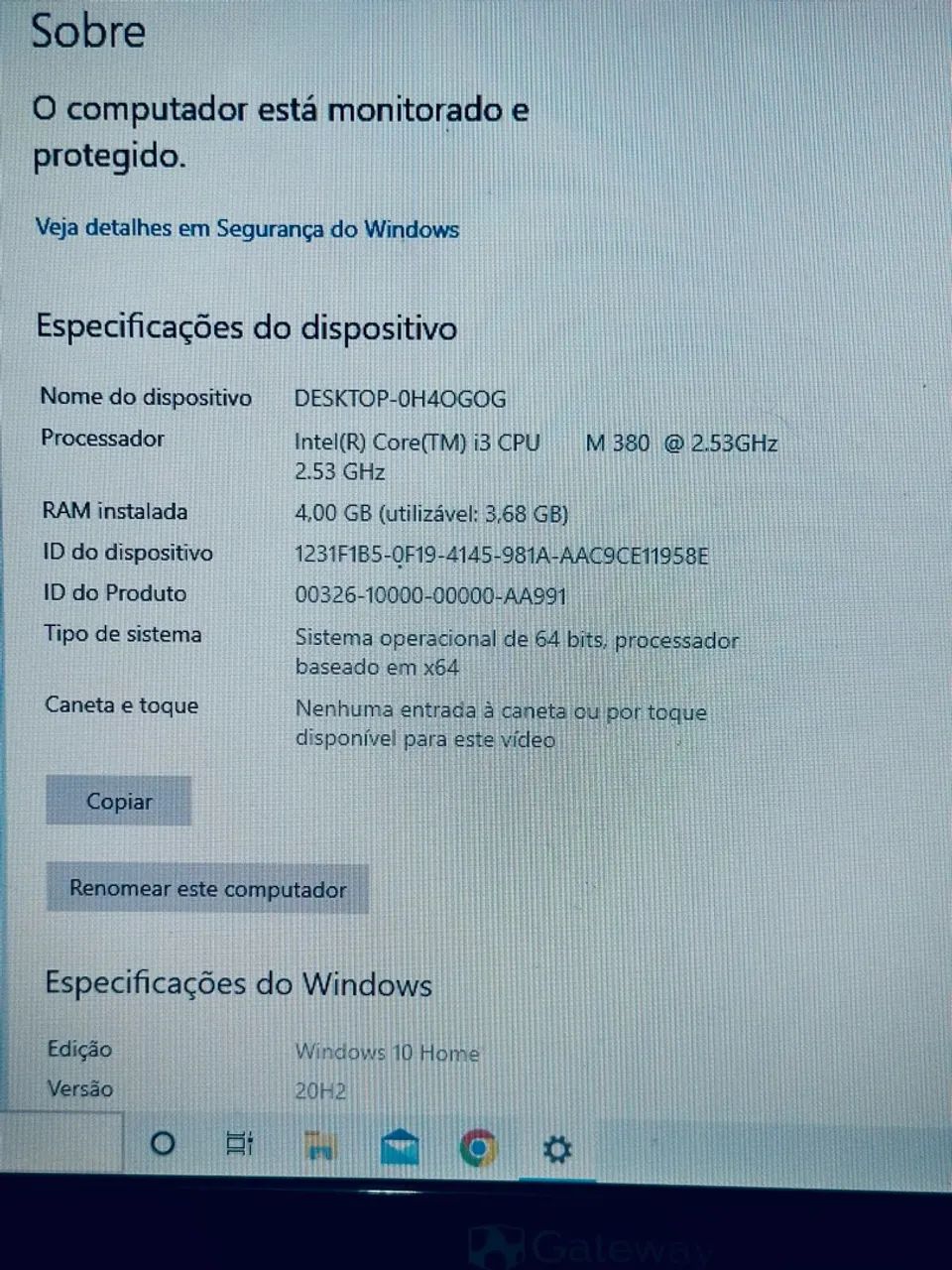 Notebook Gateway - SSD 240 GB | Intel Core i3 - Foto 5
