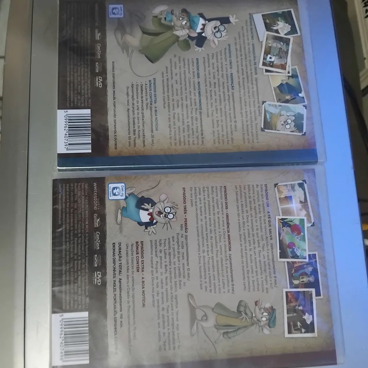 Dvd bíblicos novos Raro"  Theo ( O Amor de Deus e A Graça de Deus) - Foto 2