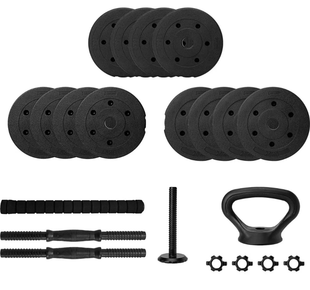 KIT MUSCULAÇÃO 20KG