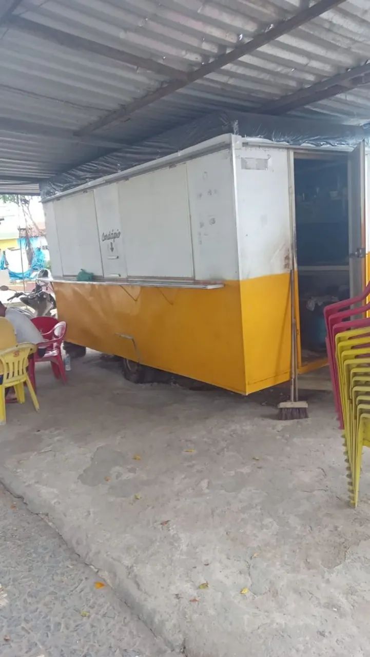 Trailer para comércio de fast food