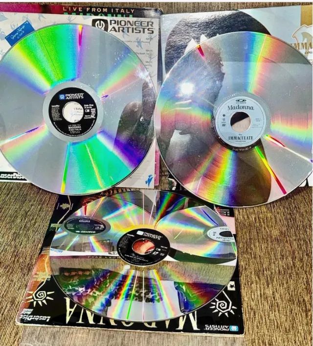 Ld Laserdisc Madonna Ciao italia Immaculate Collection  Blond Ambition    - Foto 4