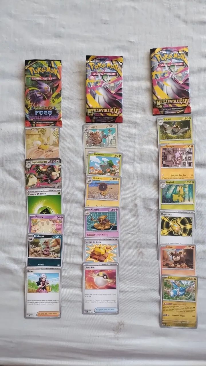 18 cartas pokémons mega evolução  - Foto 4