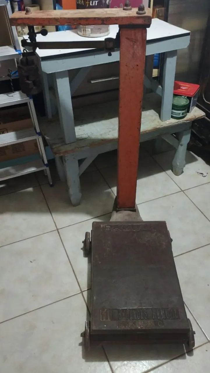 Balança antiga  - Foto 2