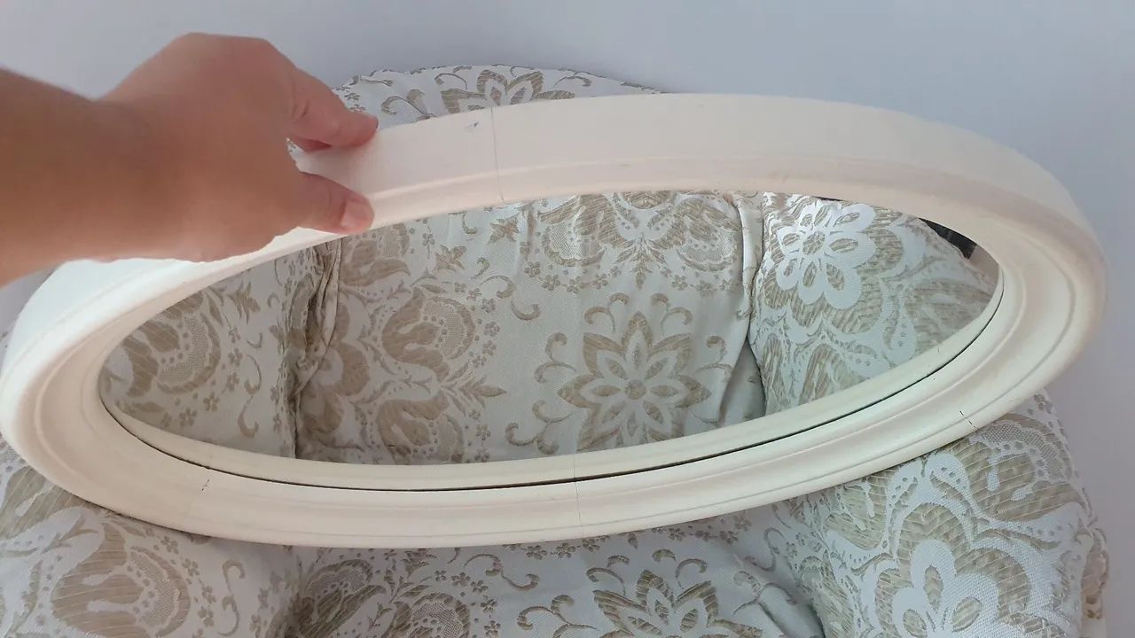 Espelho oval para cômoda - Foto 2
