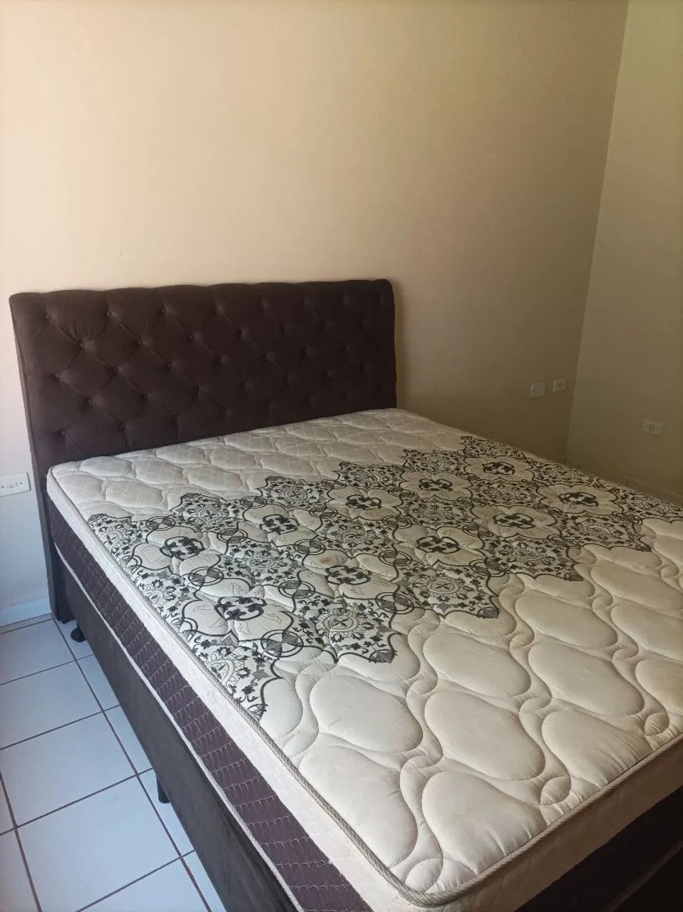 Cama box casal Queen com cabeceira  - Foto 2