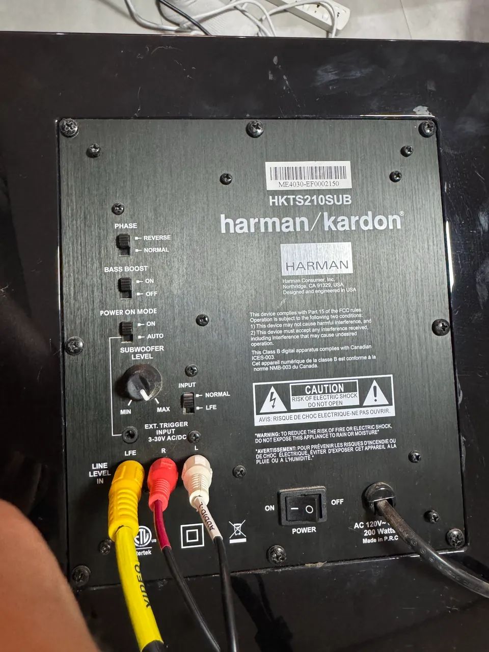 Receiver Denon + Subwoofer Harman Kardon - Foto 5