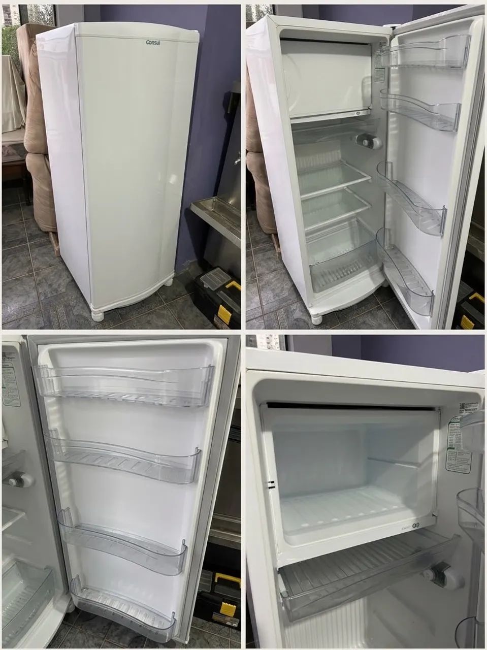Geladeira compacta 261L