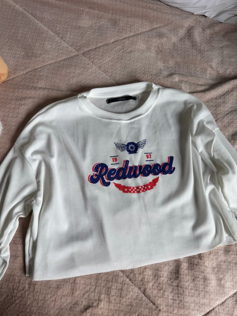 blusa cropped youcom branca - Foto 3