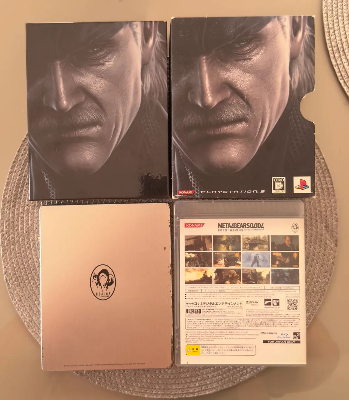 Metal Gear Solid 4: MGS4 Limited Edition - PS3 (Edição Limitada Japonesa Completa) - Foto 5