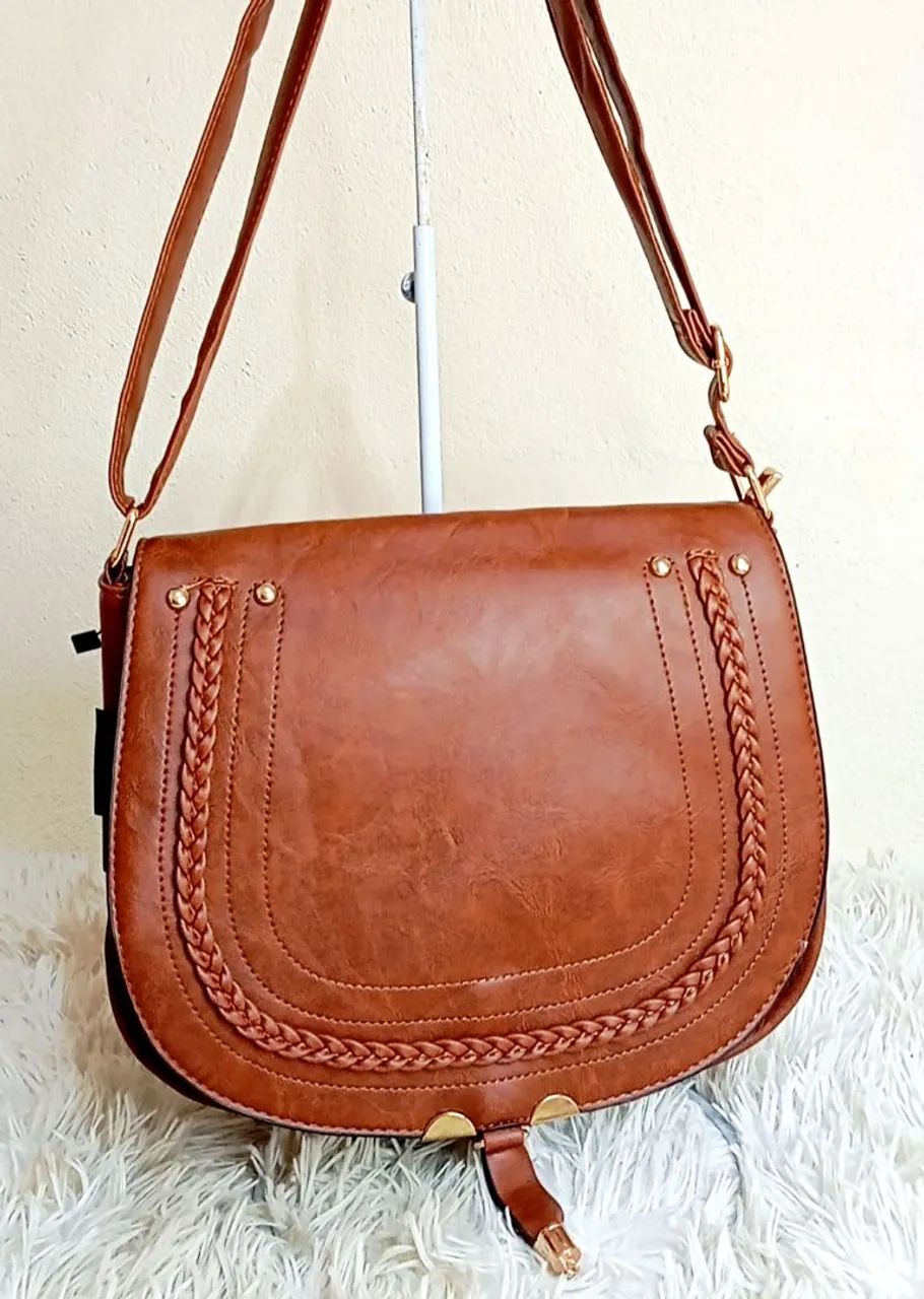 Bolsa Feminina Grande Nova Retrô Elegantíssima  - Foto 2