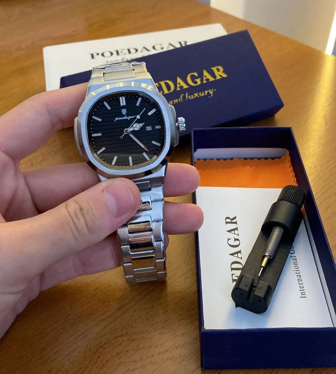 Relógio Poedagar Deluxe | Entrega Grátis em VCA  - Foto 3