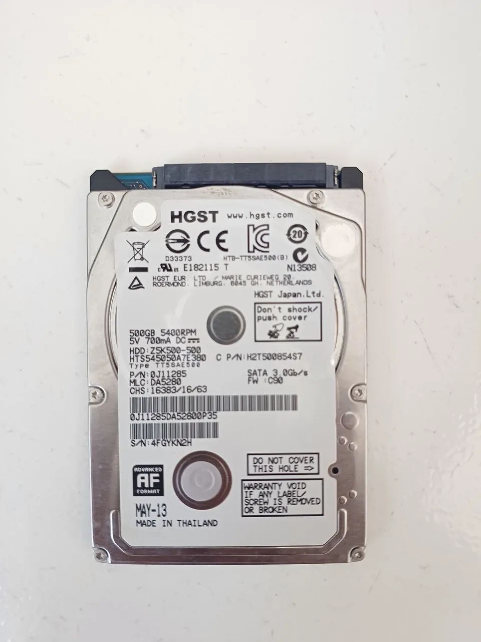 Hd Hitachi 500gb notebook  - Foto 5