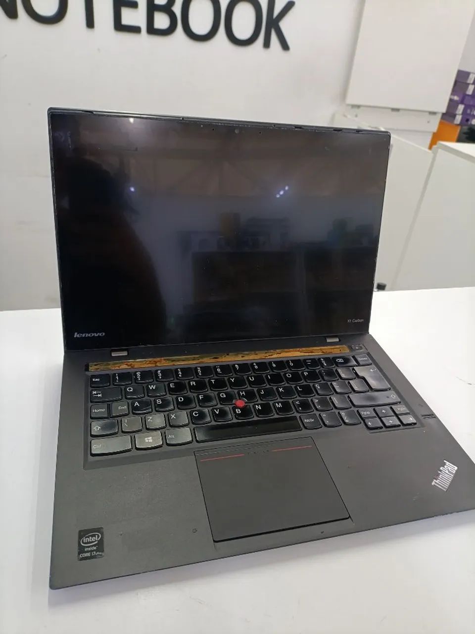 Notebook ThinkPad Lenovo x1 carbon para retirar peças 