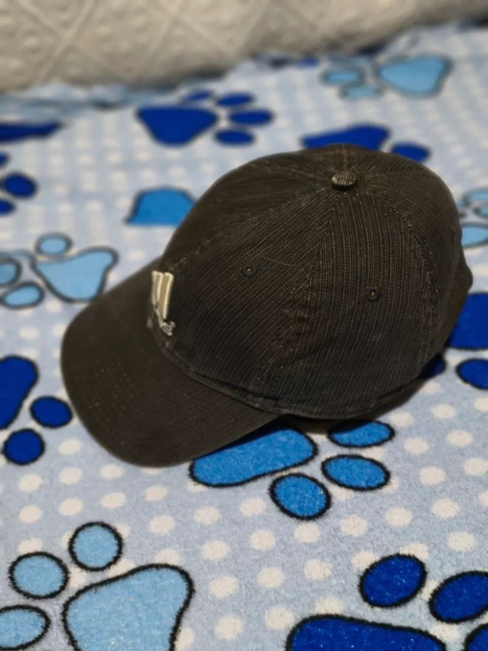 Boné original da Adidas cor verde militar - Foto 2