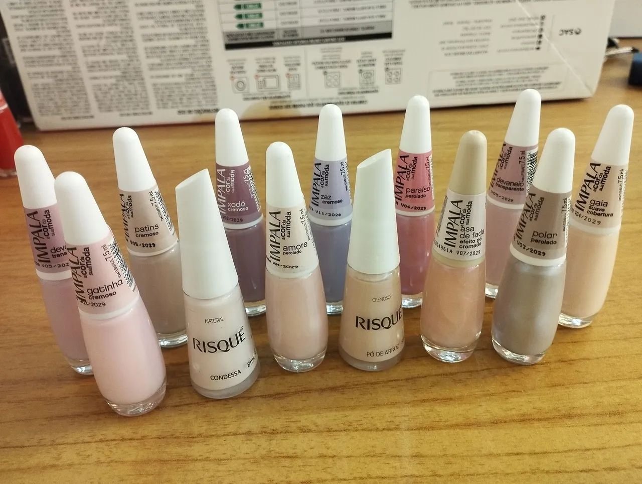 Kit 59 esmaltes (Impala/Colorama/Risqué/Dailus) - Foto 2