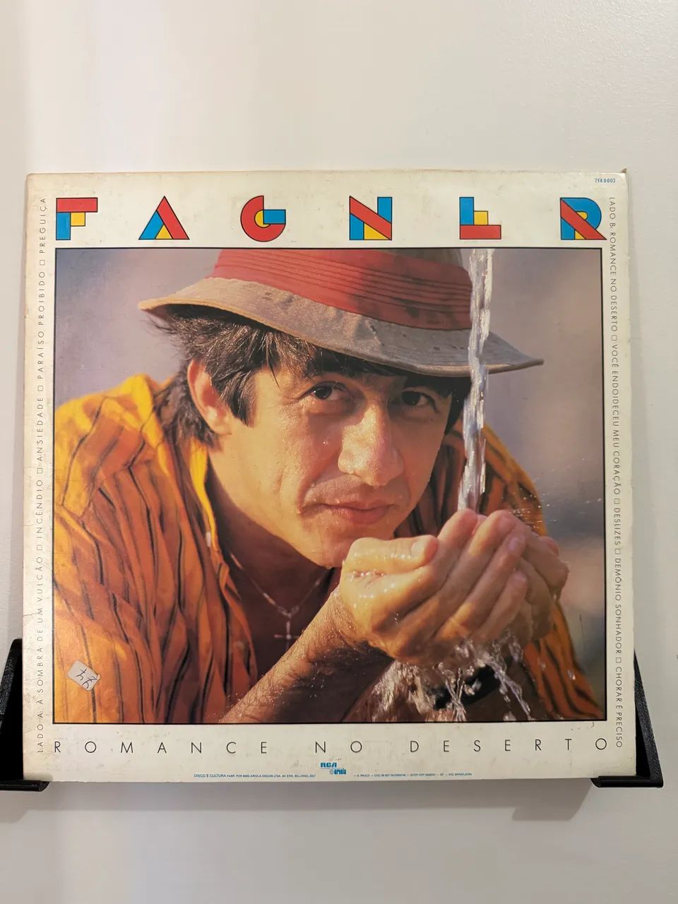 Disco de Vinil LP - Fagner - Romance no Deserto 