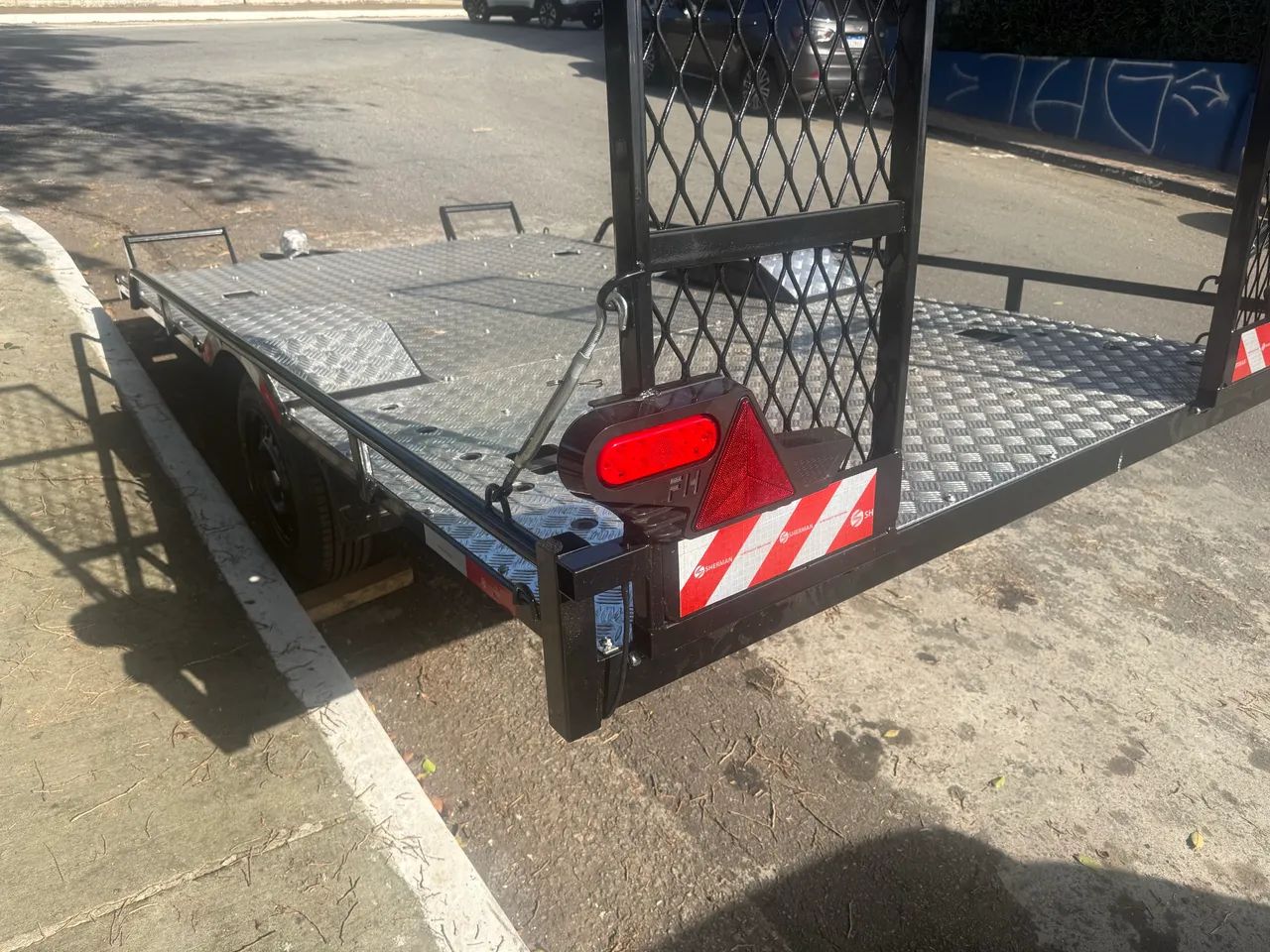 Carretinha Para Utv Cap. 800kg Com 01 Eixo Zero !