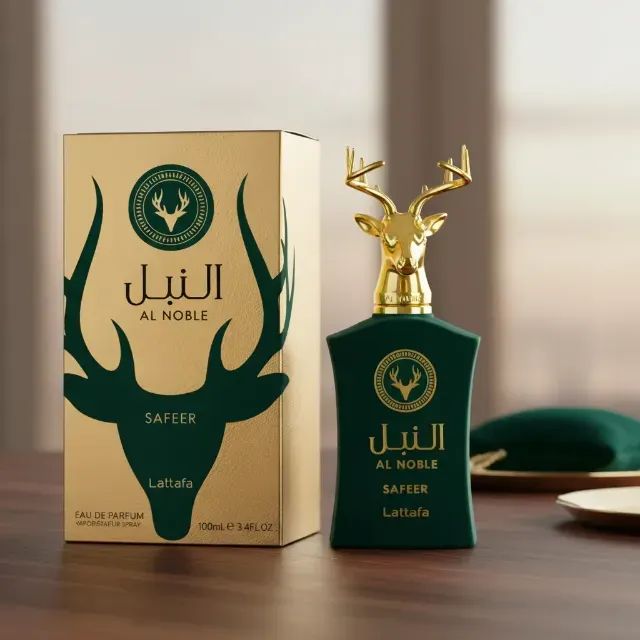 Perfume Árabe Al Noble Safeer Lattafa Eau De Parfum 100ml - Foto 4