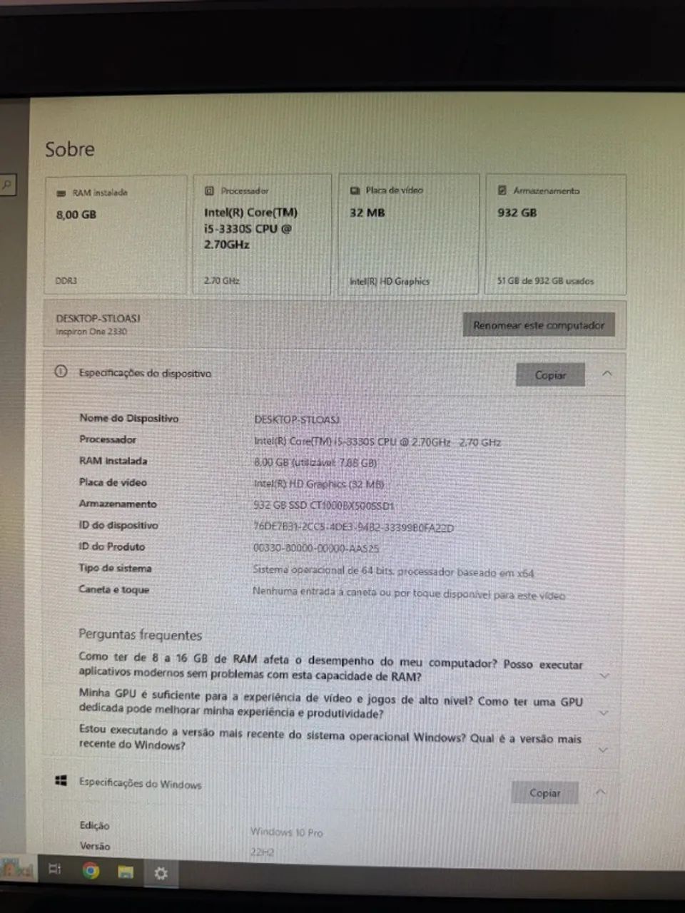 All In One Dell 2330 - Foto 4