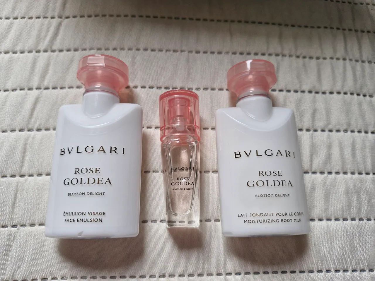 Kit Bulgari mini original e novo!